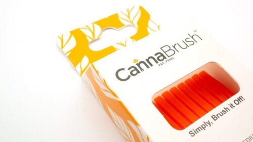 cannabrush cannabis trimming sleeve